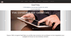 Desktop Screenshot of gesthelp.com